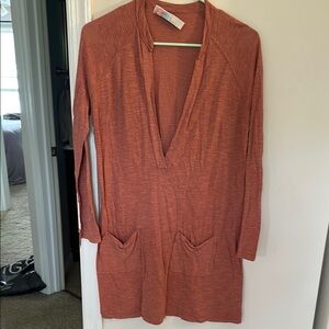 Free People Rust Swim Coverup